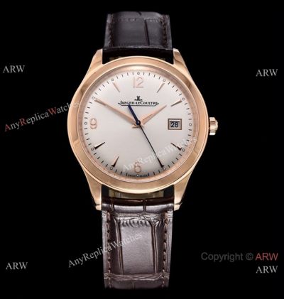 GF Clone Jaeger LeCoultre Master Control Date 9015 Rose Gold 39mm watch